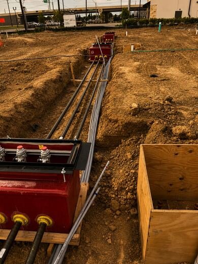 AE Power Electrical project in Texas