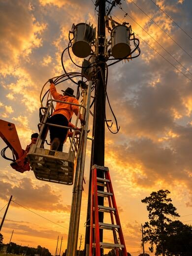 AE Power Electrical project in Texas